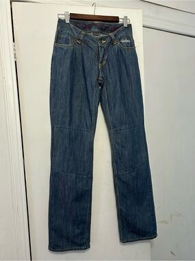 Women’s Icon Hella Women's Motorcycle Riding Jeans, Size 0